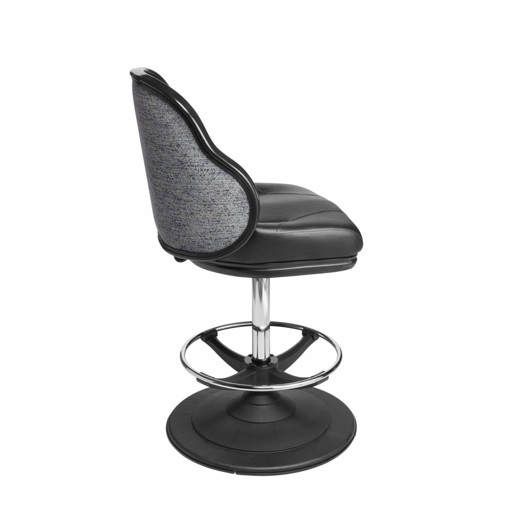Jupiter casino chair and gaming stool can be fitted with gas height adjustment