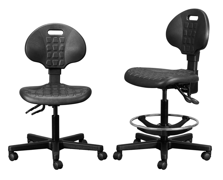delta polyurethane workshop chair