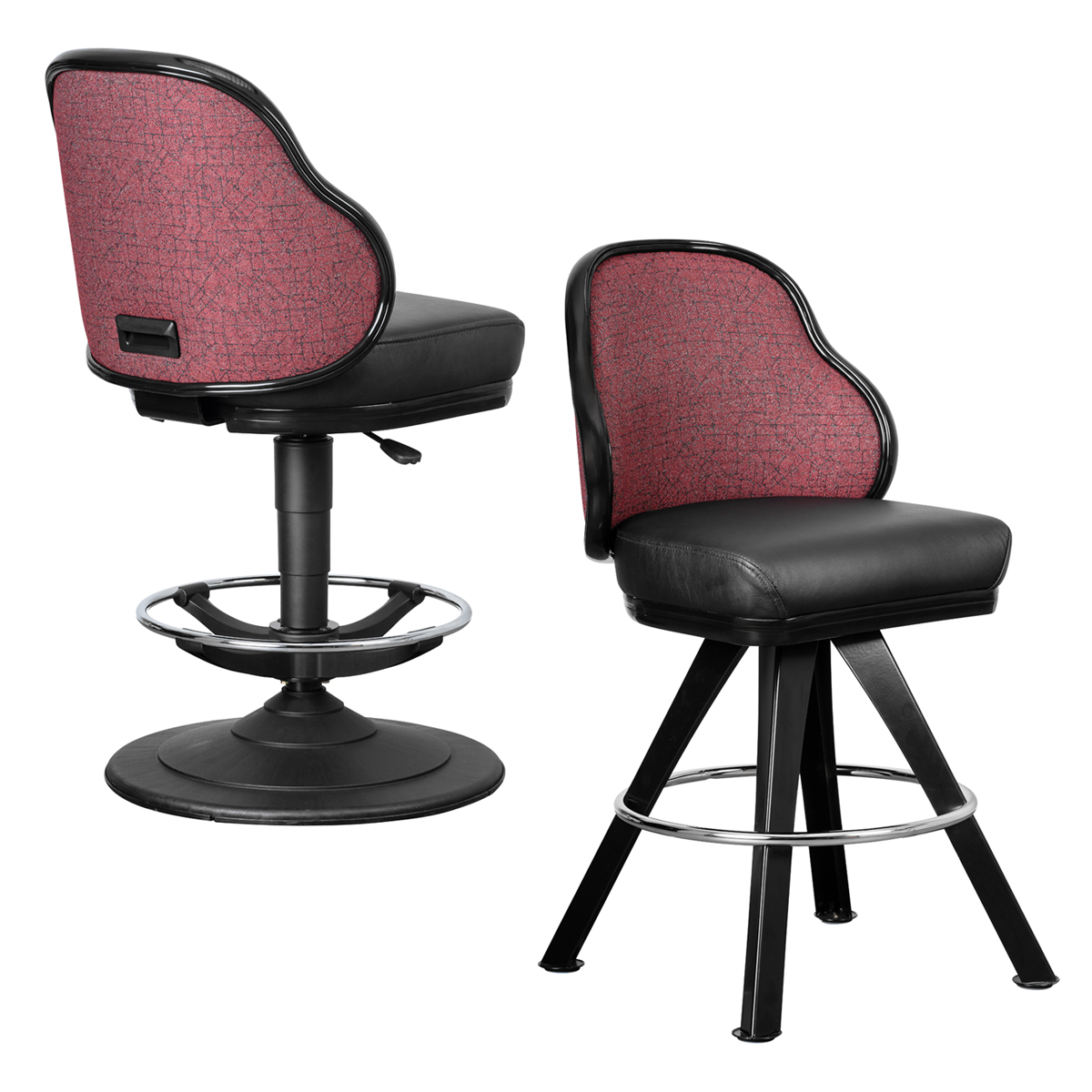 Jupiter casino gaming stool for table games and slot machines